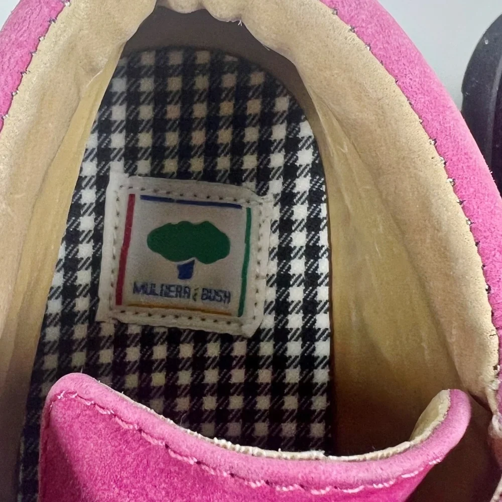 Mulberry Bush Kids Pink Suede Chukka Boots Size 2